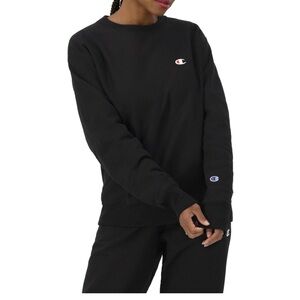 Champion black reverse weave sweater